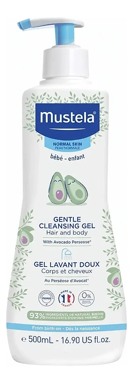 Mustela Gel de Baño Suave Cuerpo y Cabello 500ml