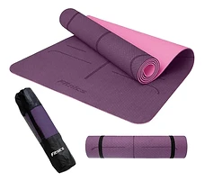 Mat de Yoga Eco 8mm Doble Color Violeta