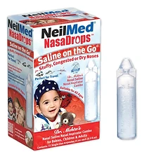NeilMed NasaDrops Solución Salina 15 Ampollas 15ml