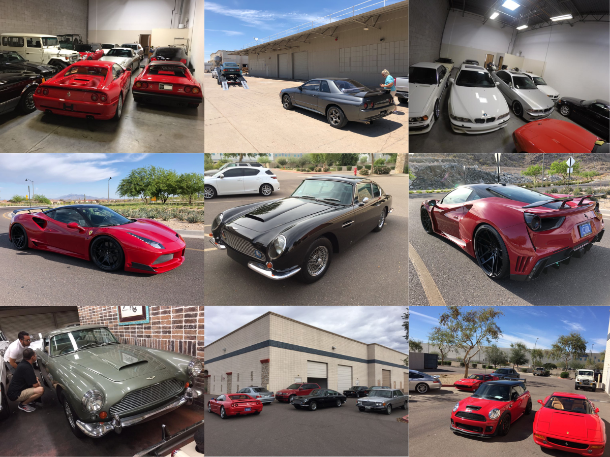 SM Motorcars inventory gallery