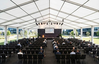 Corporate Event Tents, 50–500 guests