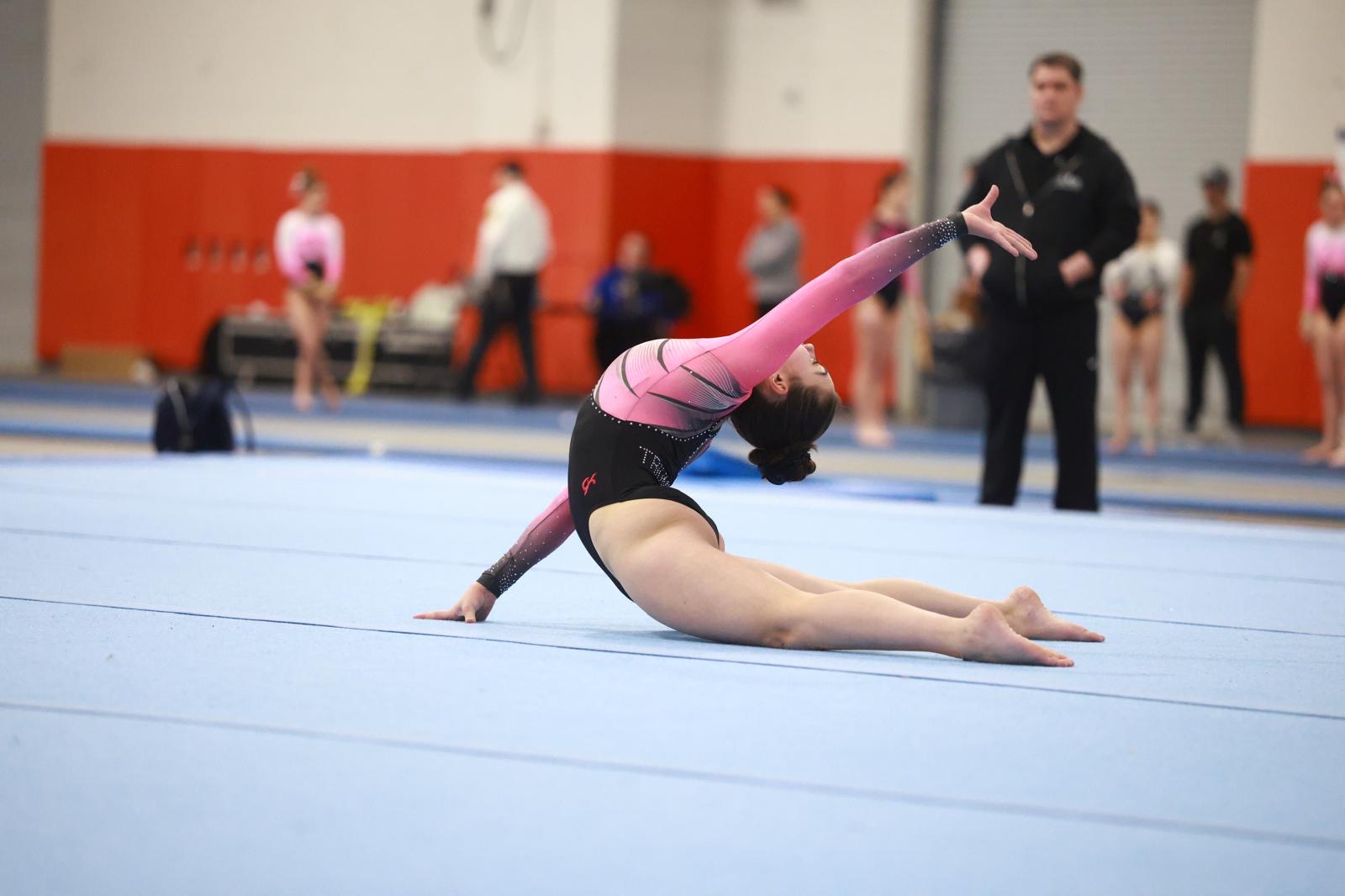 Gymnasts at Triumph Gymnastics