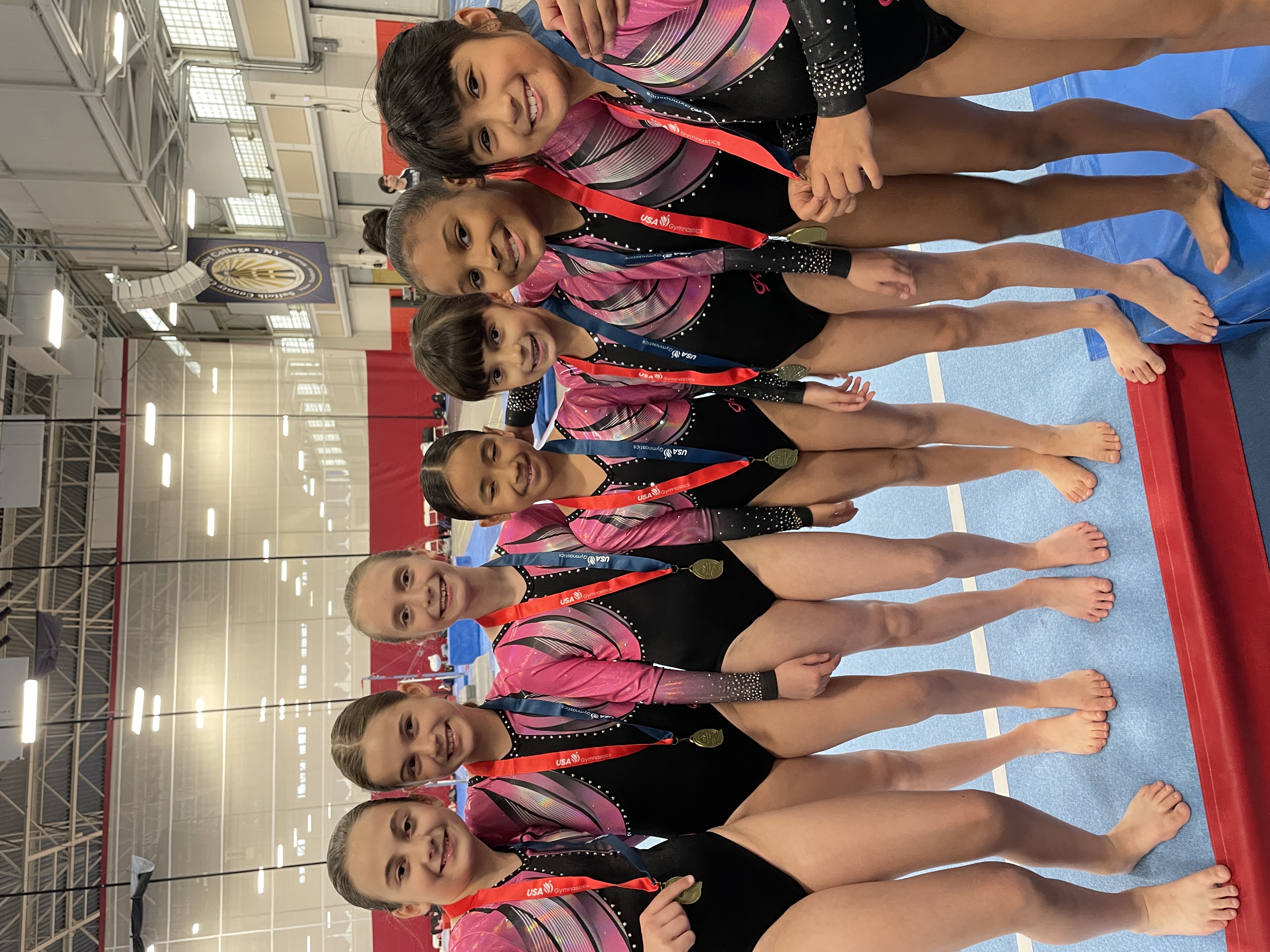 Gymnasts at Triumph Gymnastics