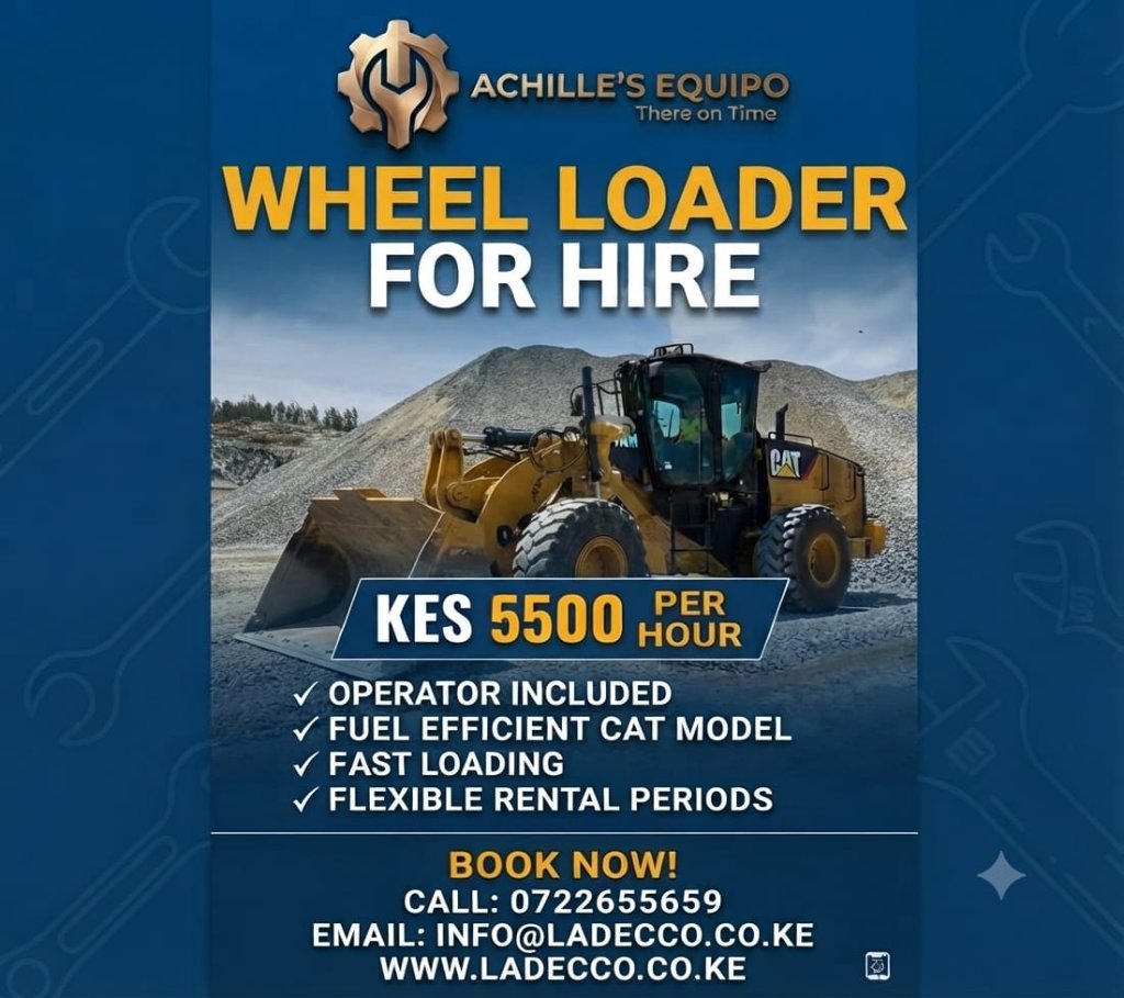 Wheel Loader For Hire