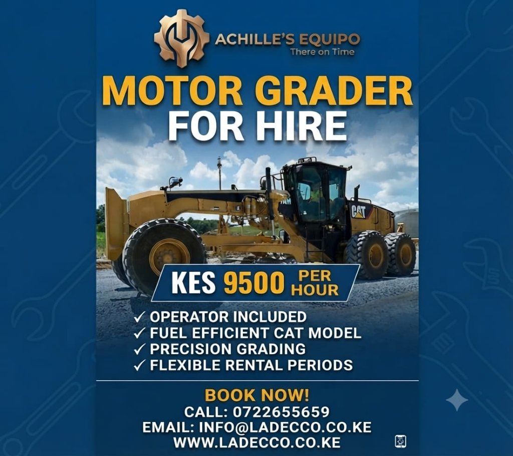 Motor Grader For Hire