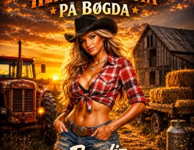 Heitaste jenta på bøgda — country-dansband kunstverk