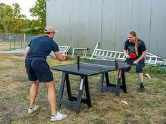 Tischtennis in der Mittagspause