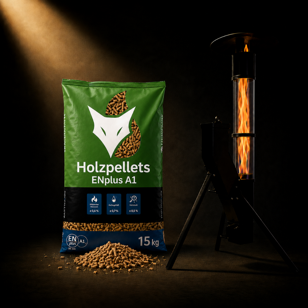 Holzpellets ENplus A1, Sack 15 kg