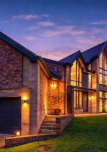 Contemporary residential construction in Cheshire