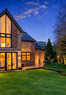 Contemporary residential construction in Cheshire