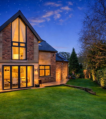 Contemporary residential construction in Cheshire