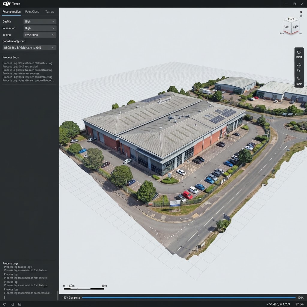 Pledex 3D Model — Bishops Wing — Industrial Estate
