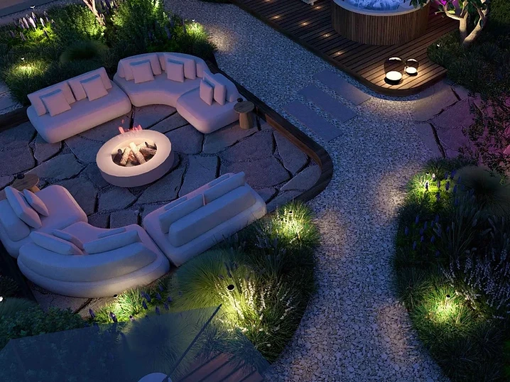 Professionelle Gartenbeleuchtung für Fachleute