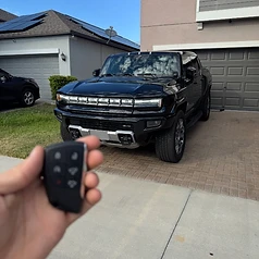 GMC Hummer EV with programmed key fob by 3 Locksmiths
