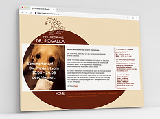 Tierarztpraxis Dr. Rizgalla vor der Überarbeitung
