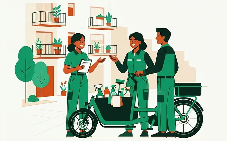 Des équipes formées, qui travaillent sur site.