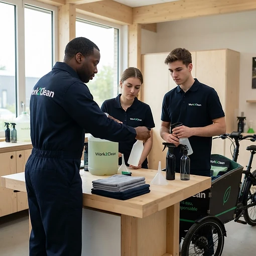 La formation, à l'atelier comme sur le terrain.