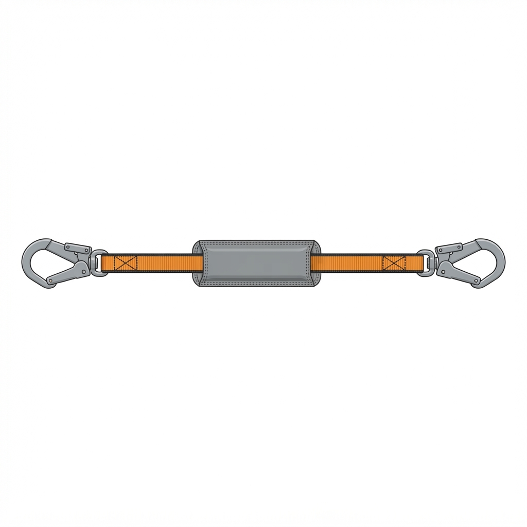 Shock-Absorbing Lanyard