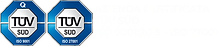 Azienda certificata TÜV SÜD — ISO 9001:2015, ISO 27001