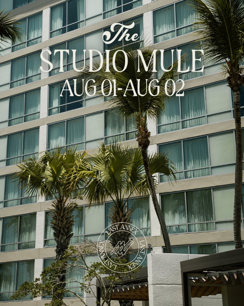 The Studio Mule - Last Annex material study
