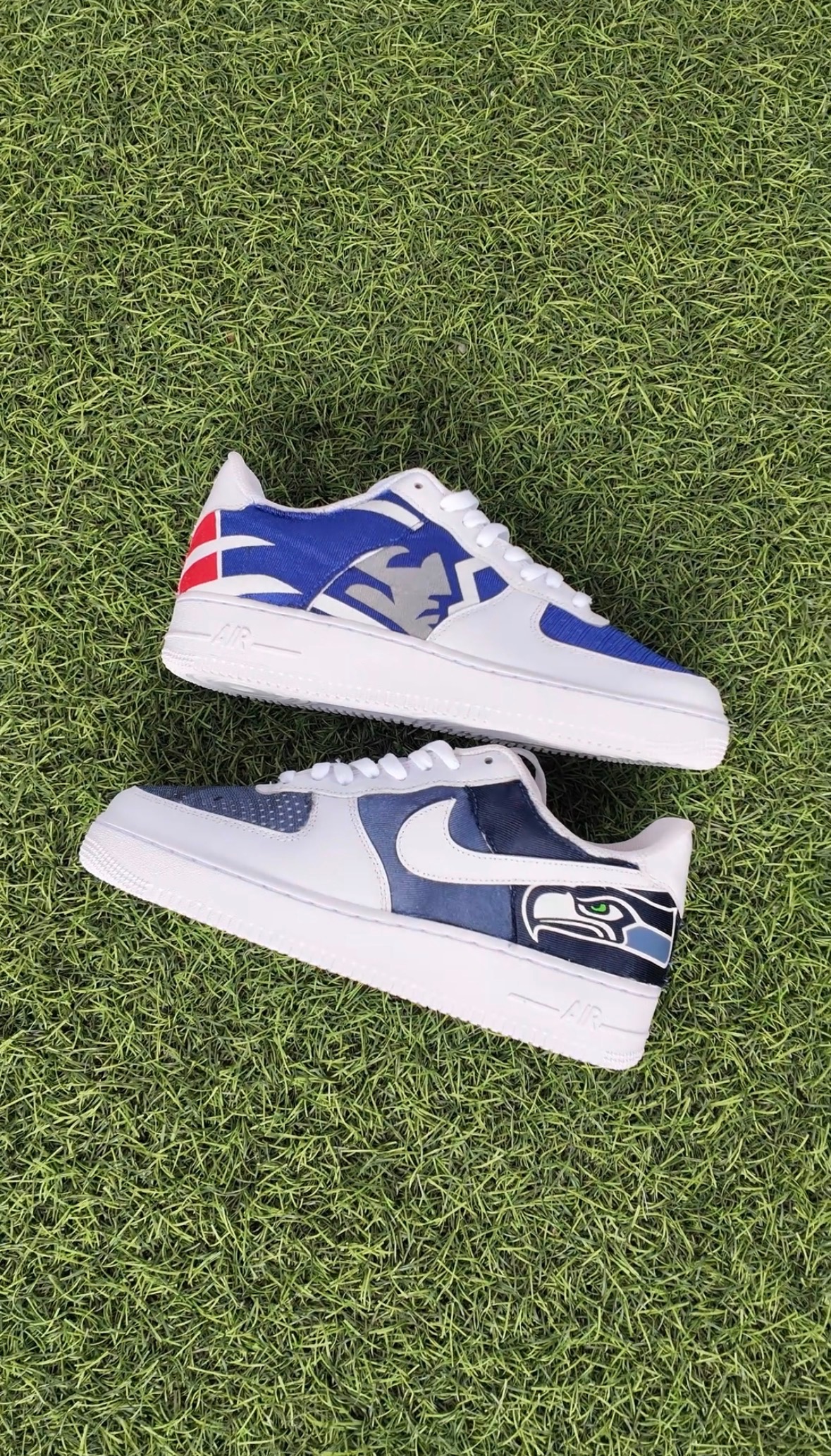 The Patriots and Seahawks pairs