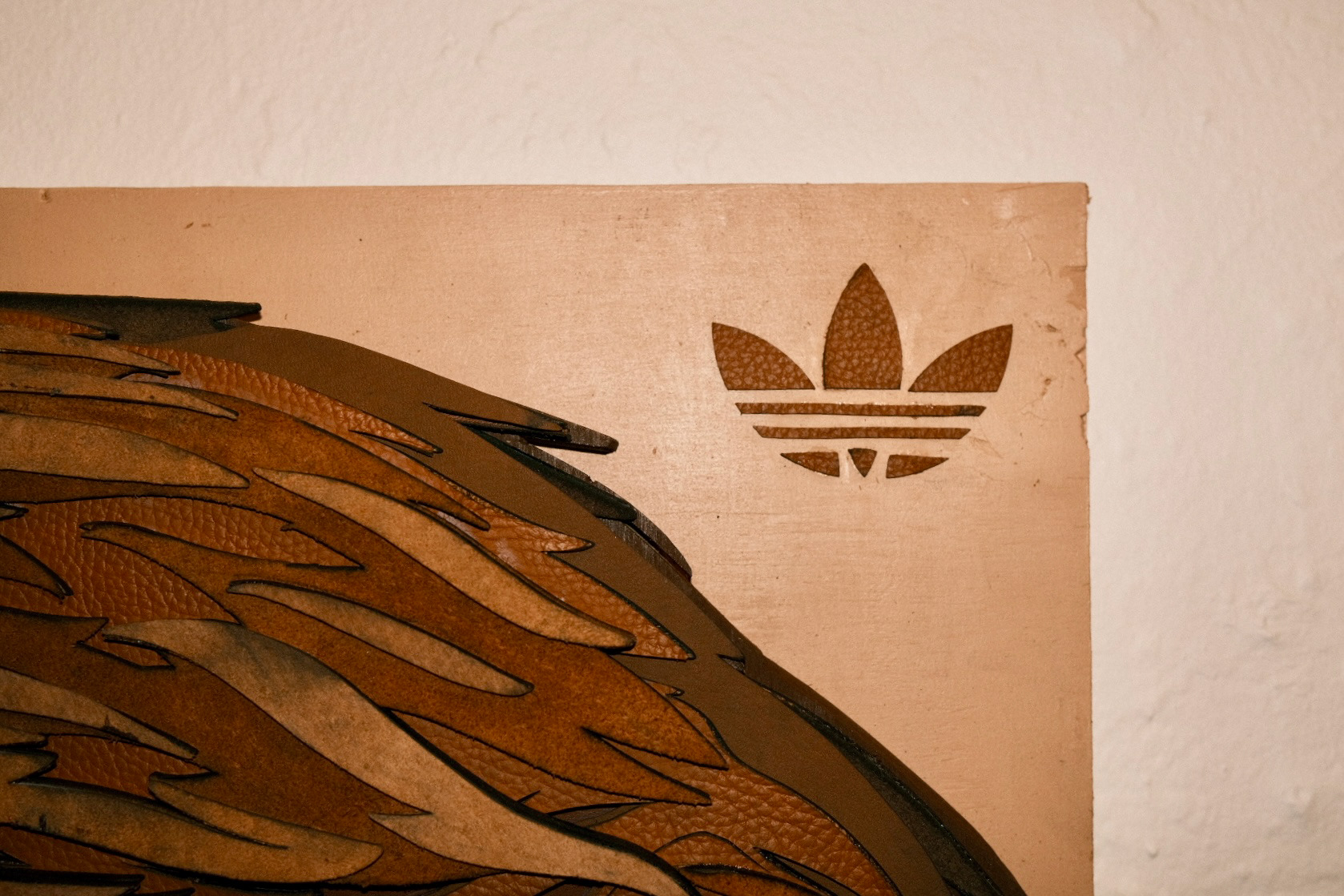 Adidas Trefoil detail