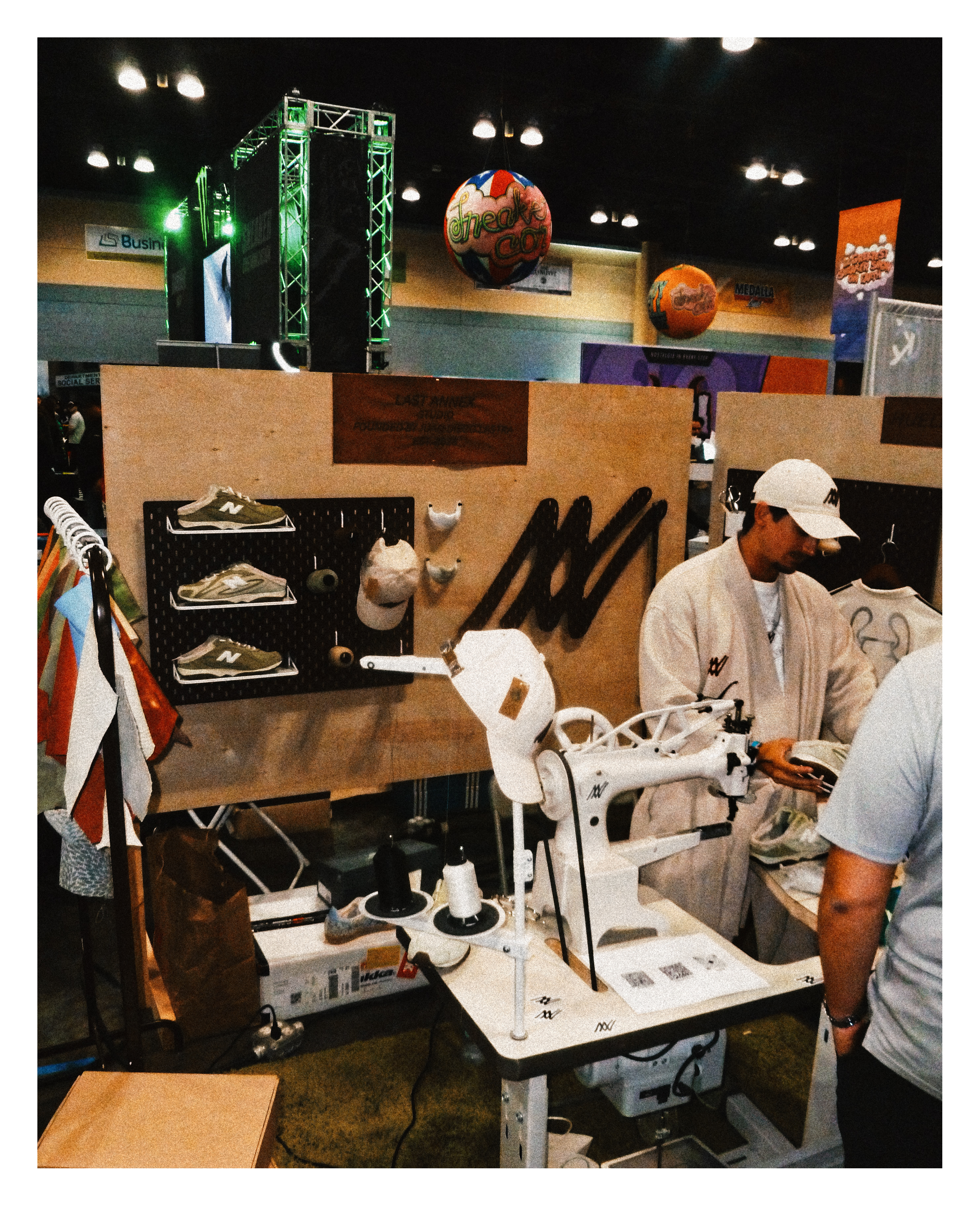 The Last Annex booth at Sneaker Con PR