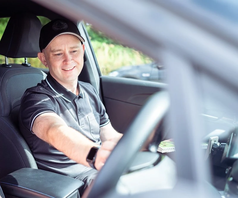 PASS-UK instructor teaching a learner driver during a lesson