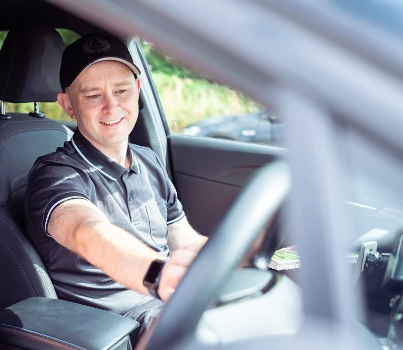 PASS-UK instructor teaching a learner driver during a lesson