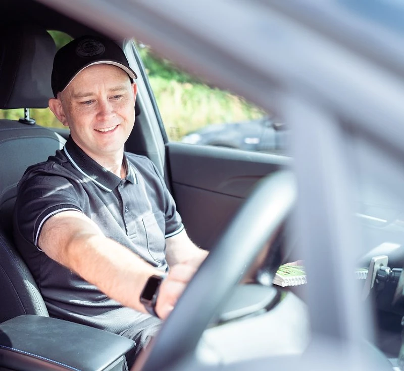 PASS-UK instructor teaching a learner driver during a lesson