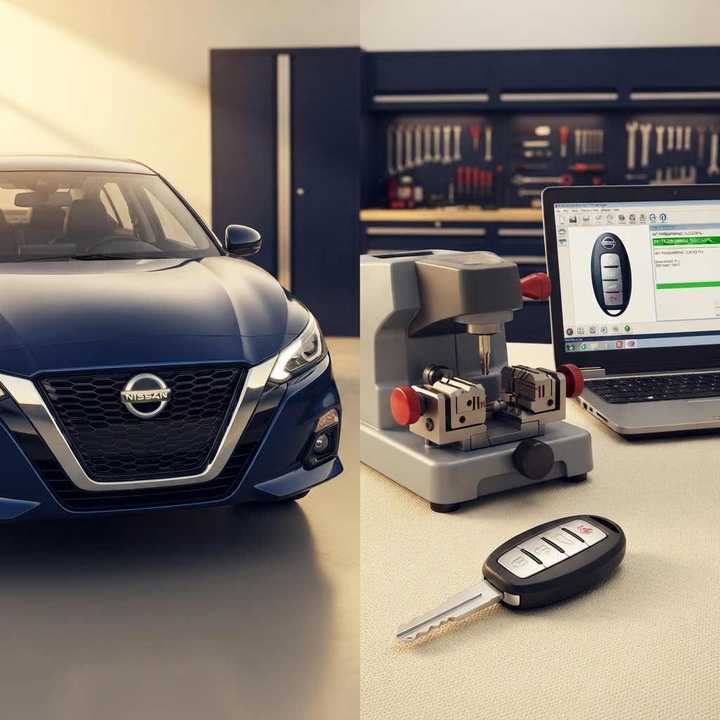 Nissan car key replacement in Bridgeport, CT 06604 — key cutting and programming