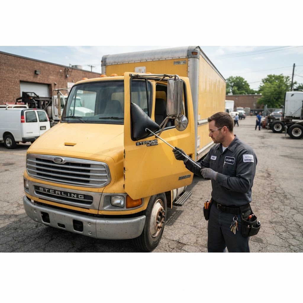 Sterling tractor trailer lockout service in Bridgeport, CT 06604