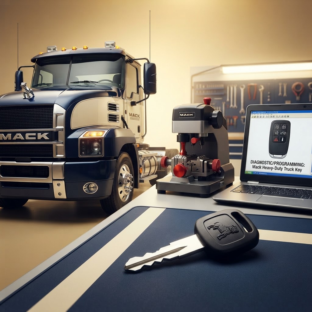 Mack Trucks car key replacement in Bethlehem, CT 06751 — key cutting and programming