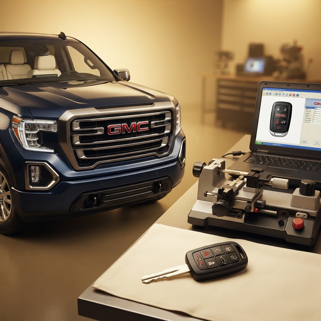GMC car key replacement in Bridgeport, CT 06604 — key cutting and programming