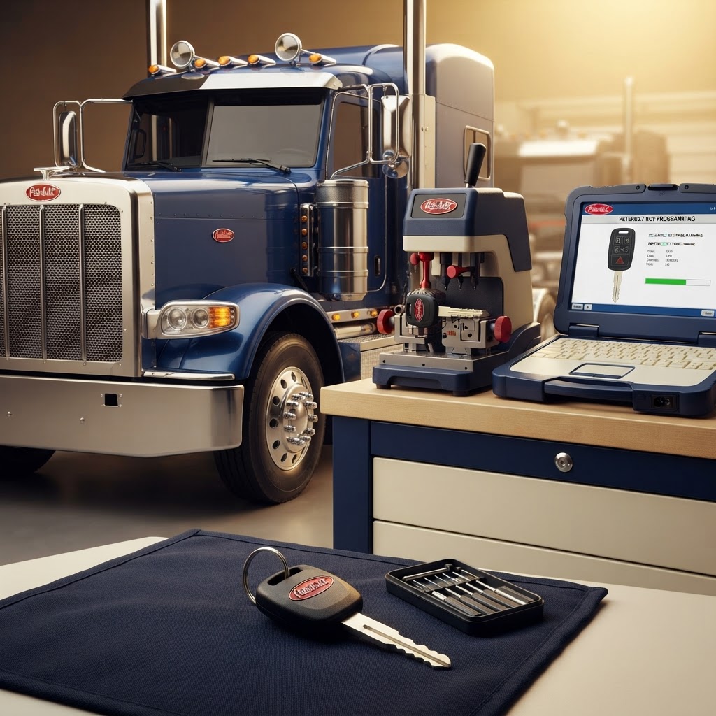 Peterbilt car key replacement in Bethlehem, CT 06751 — key cutting and programming