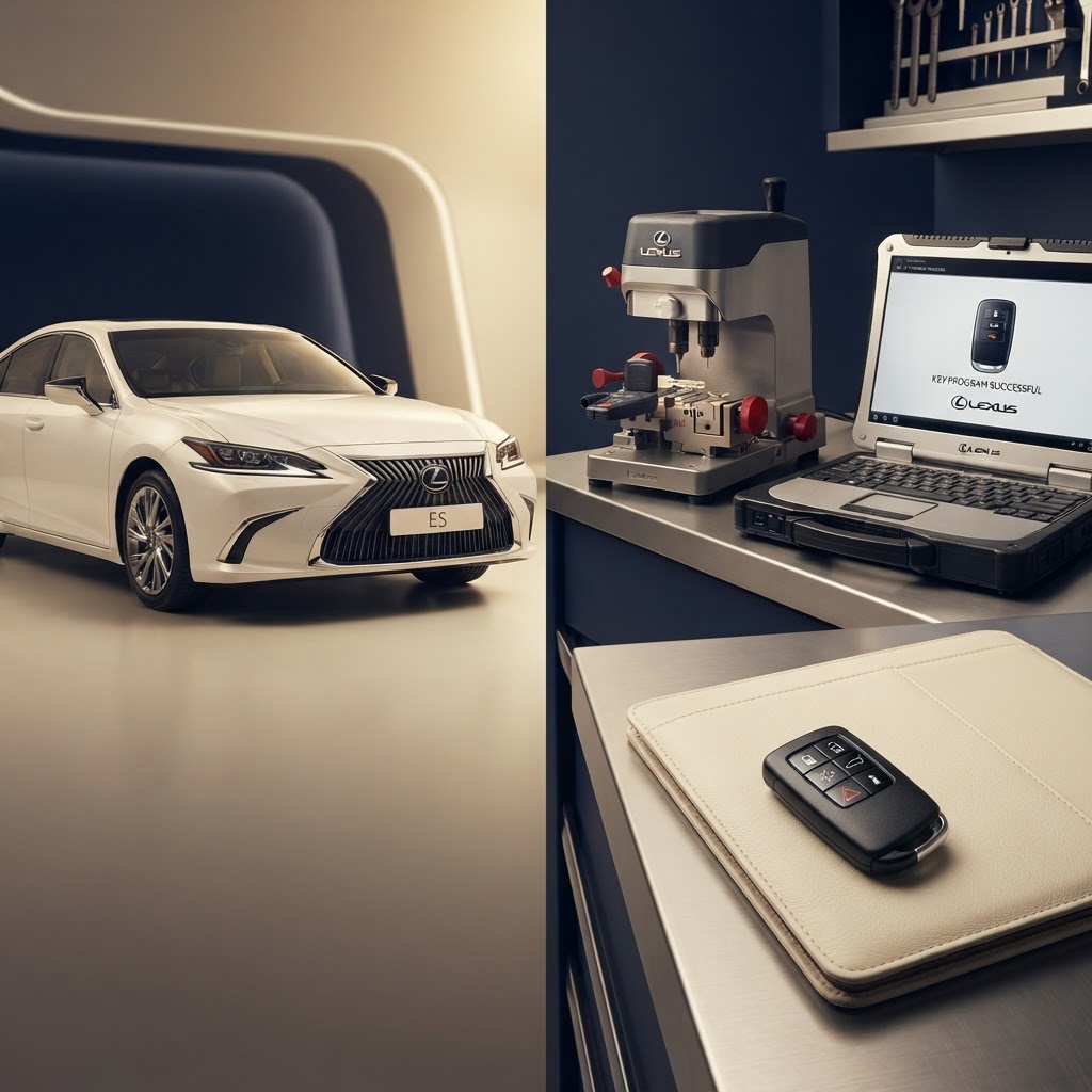 Lexus car key replacement in Bridgeport, CT 06604 — key cutting and programming