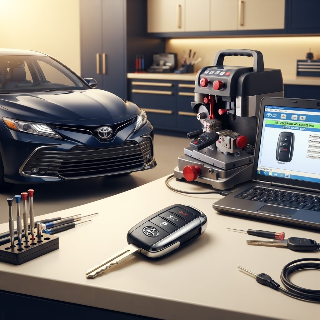 Toyota car key replacement in Bridgeport, CT 06604 — key cutting and programming