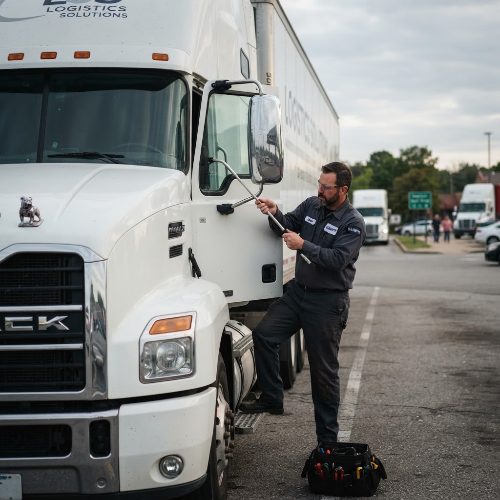 Mack Trucks tractor trailer lockout service in Bridgeport, CT 06604