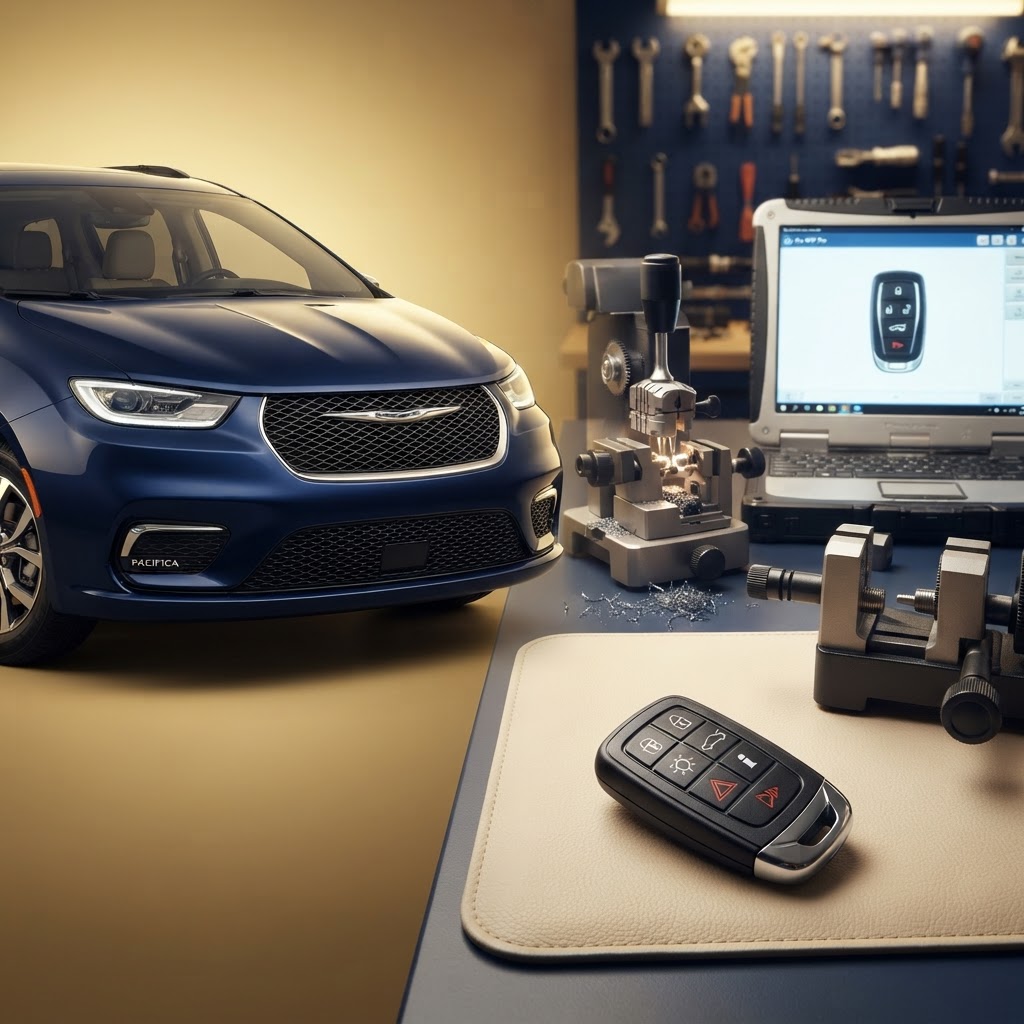 Chrysler car key replacement in Bridgeport, CT 06604 — key cutting and programming