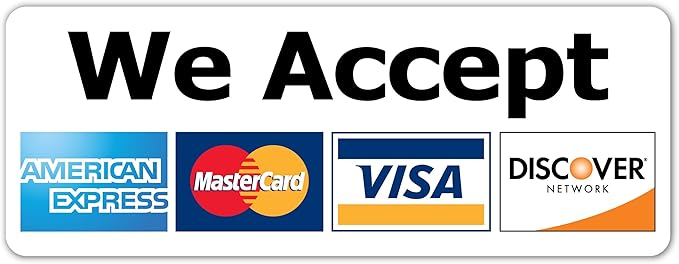 AAA&B Locksmith LLC accepts Visa, MasterCard, American Express, and Discover credit cards