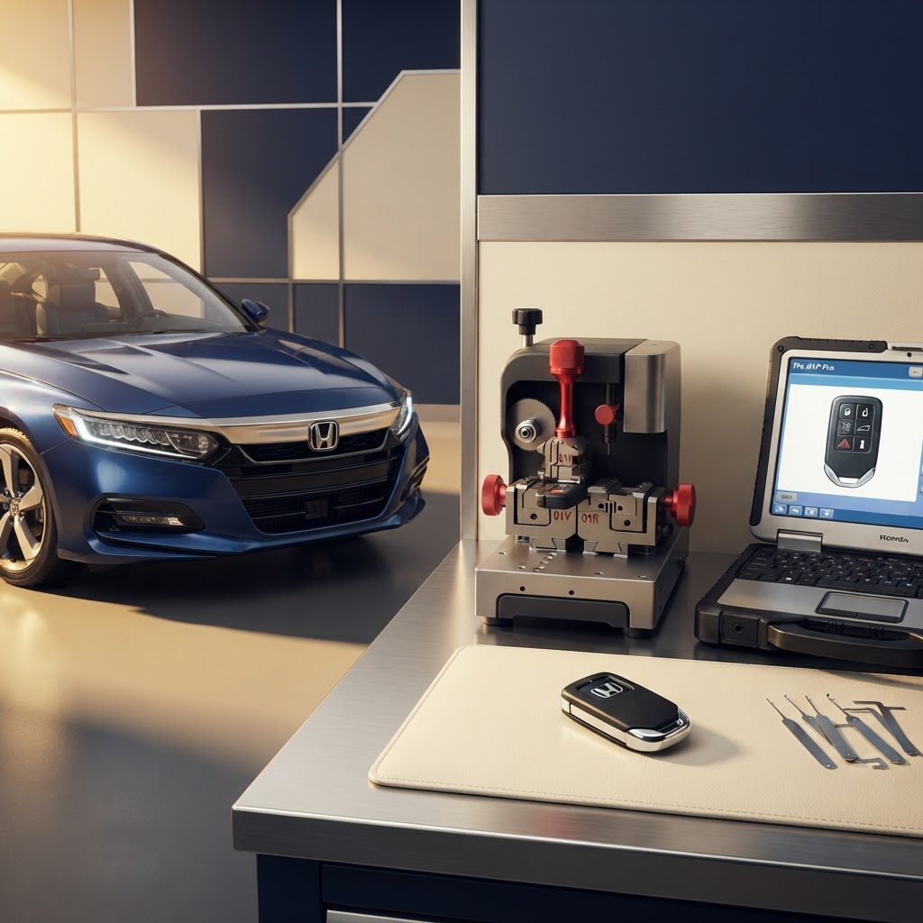Honda car key replacement in Bridgeport, CT 06604 — key cutting and programming