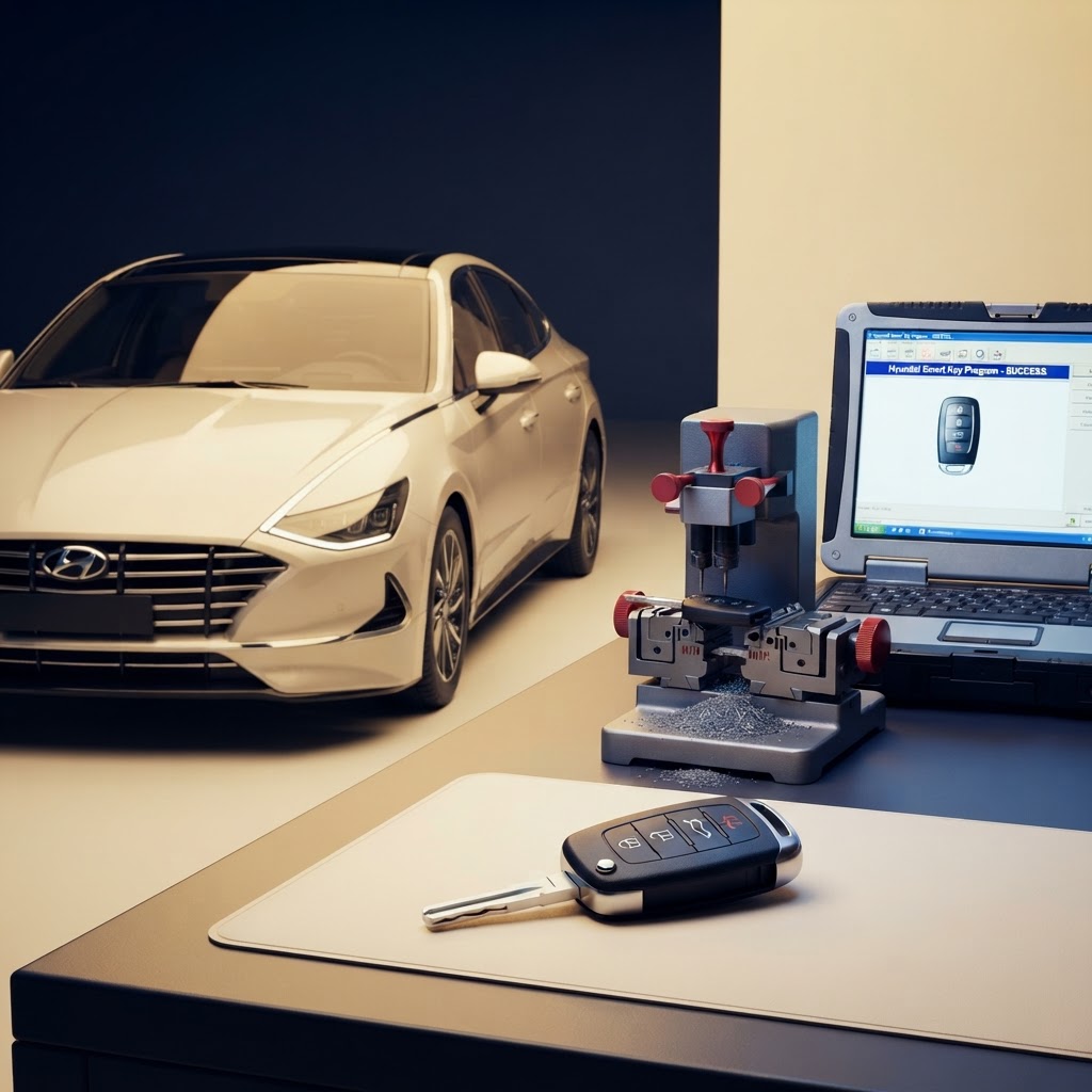 Hyundai car key replacement in Bridgeport, CT 06604 — key cutting and programming
