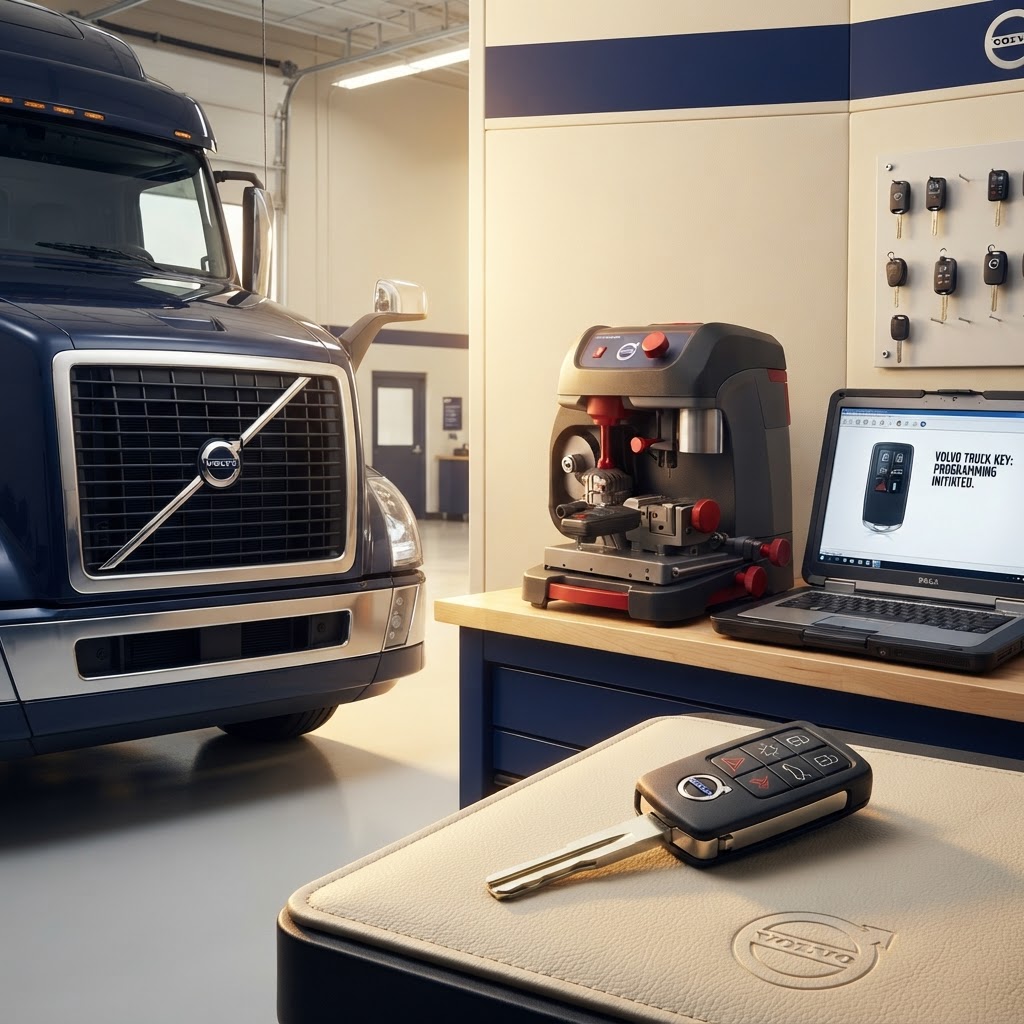 Volvo Trucks car key replacement in Bethlehem, CT 06751 — key cutting and programming