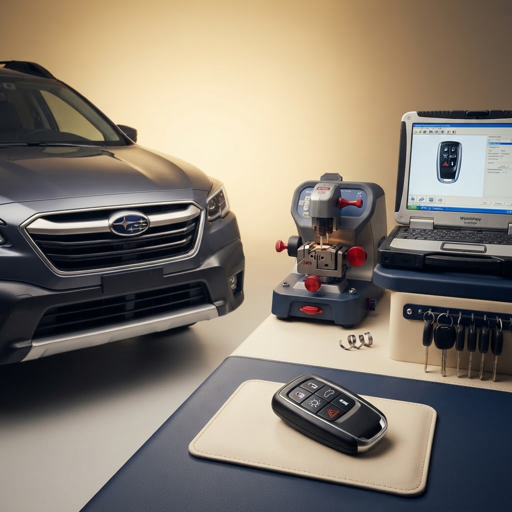 Subaru car key replacement in Bridgeport, CT 06604 — key cutting and programming