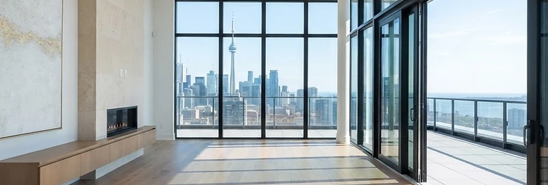 Pristine sun-drenched luxury penthouse interior prepared by Handovers