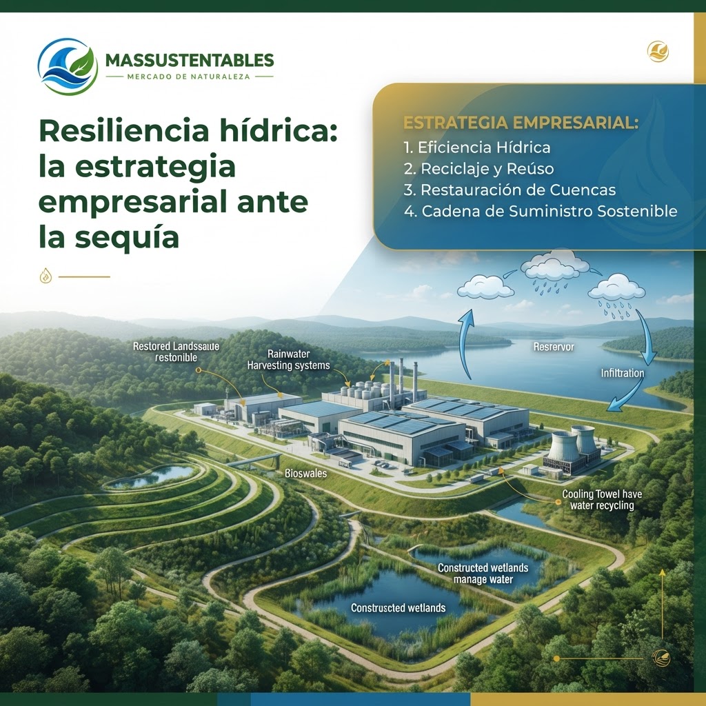 Resiliencia hídrica: la estrategia empresarial ante la sequía