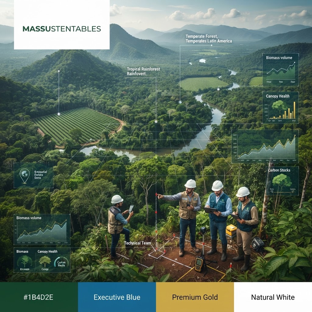Monitoreo forestal: datos oportunos para empresas