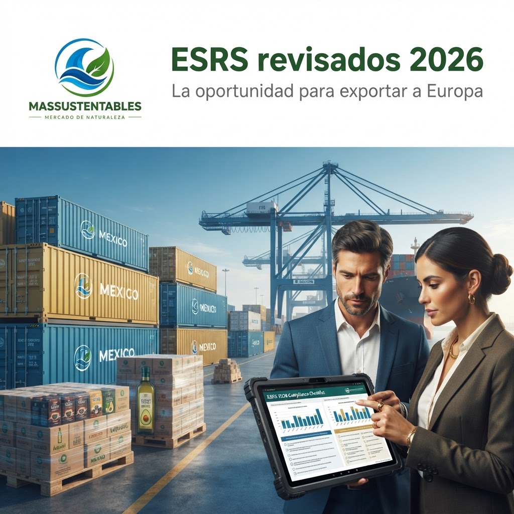 ESRS revisados: la oportunidad para exportar a Europa