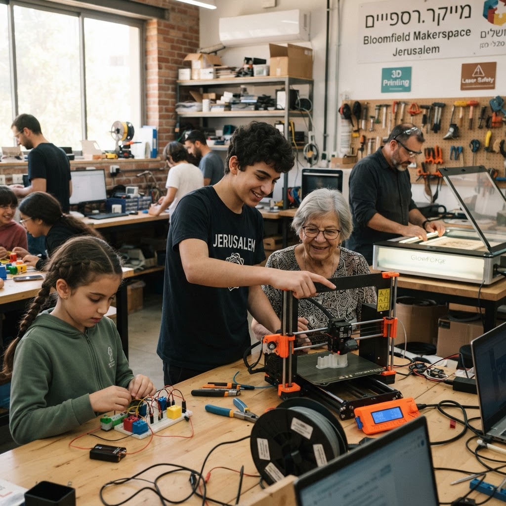 מרכז החדשנות כמרכז קהילתי: איך חיבור בין-דורי בונה חוסן קהילתי