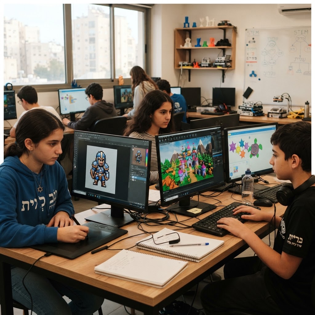 פעילויות חשיפה בסדנת החדשנות